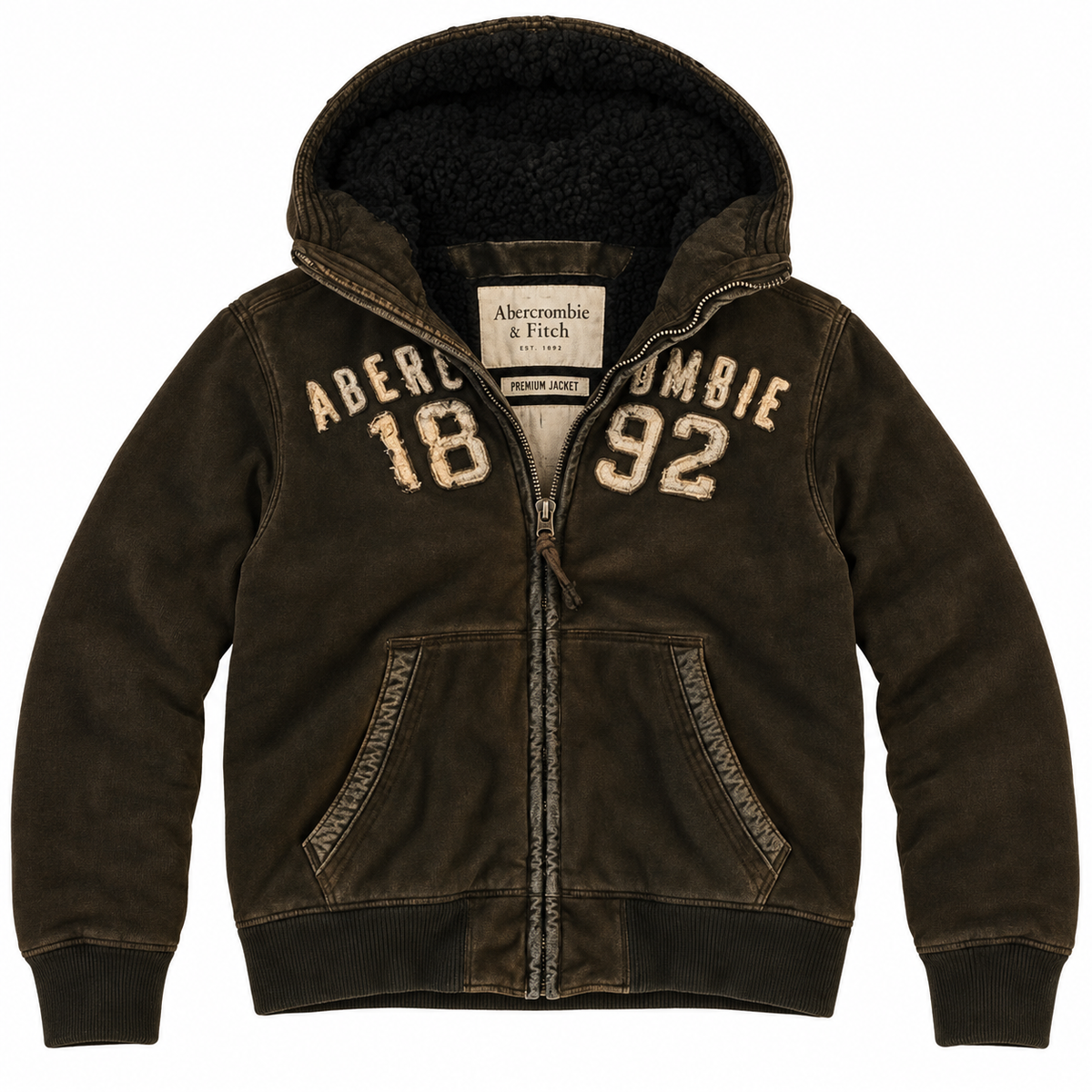 1892 Sherpa Hoodie — front view