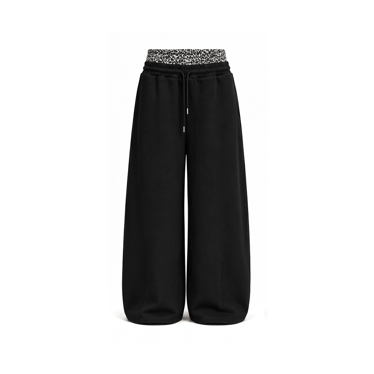 Leopard Varsity Set - Sweatpants - Black