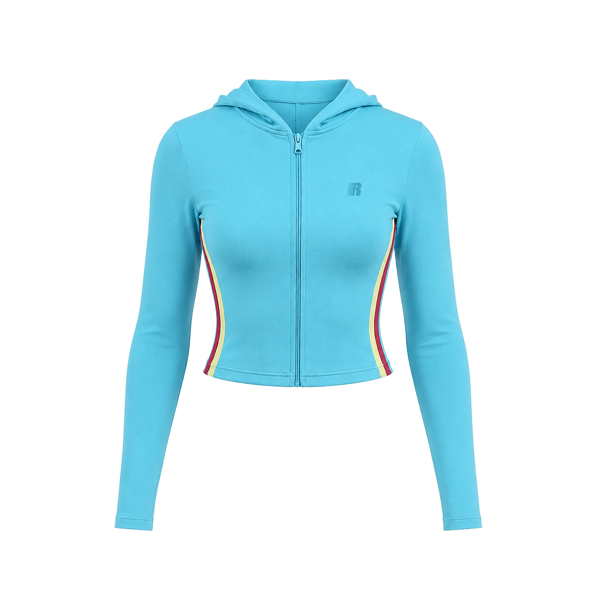 Stripe Flare Set - Zip Top - Blue